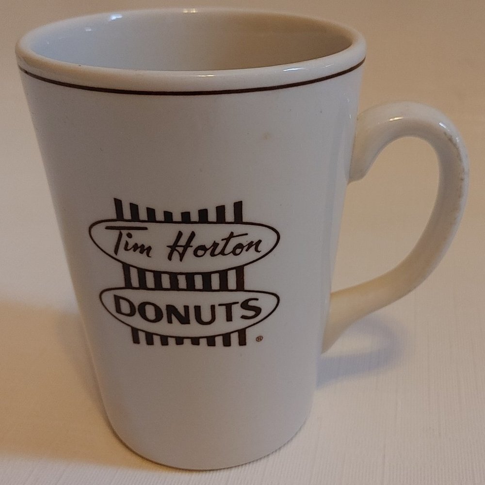 TIM HORTON HORTONS DONUTS Mug Coffee Cup Small Mug Steelite Vintage